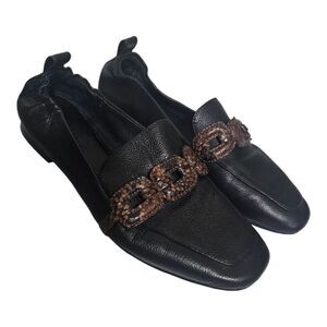 SANCTUARY "Blast" Black Slip-On Loafers - Size 6‎